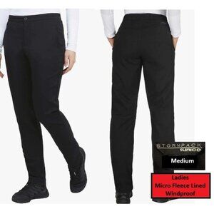 Stormpack Sunice Pants Women's Black Fleece Lined Wind & Water Protection Sz M